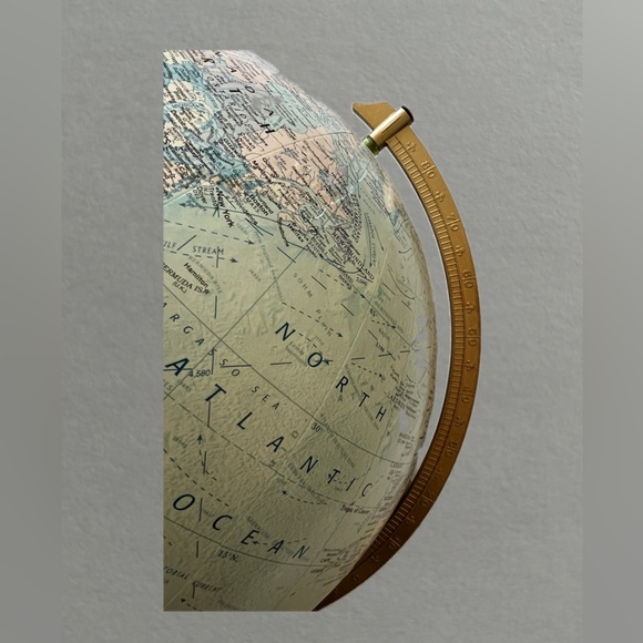 Vintage 70’s Replogle World Nation Series 12in Diameter Globe - Picture 3 of 5